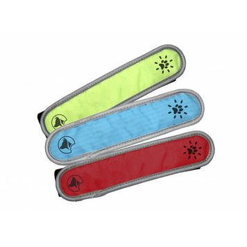 LED накладка на нашийник Джокер, нейлон, 4х16см,