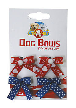 Бантики для собак 35мм, 2х2шт