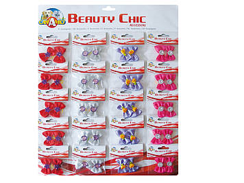 Бантики для собак 35мм, 2шт. в упак./20 шт. на планшеті(4 види)/(ціна за 2 бантика)