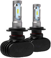 Автомобильные светодиодные LED лампы HeadLight S1 50Вт 8000Лм 6500К 9-32v COB Цоколь H7