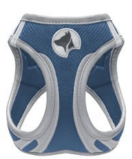 Шлея HIKING REFLECTIVE, синя, нейлон,