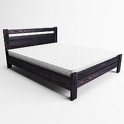 Ліжко дерев'яне Вена односпальне (масив ясеня)
