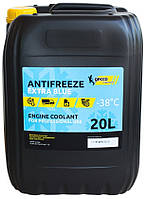 Антифриз Gecco lubricants Antifreeze Extra Blue (20л) готовый -38°C