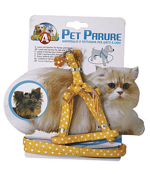 Набір д/кота GATTO POIS, нейлон, 23-33х1см / 120х1см