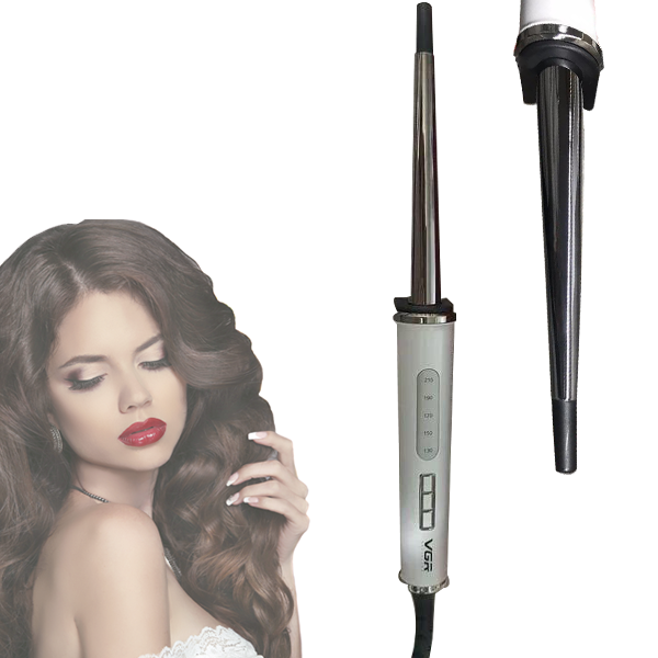 Професійна плойка VGR-526 Біла, фото 1