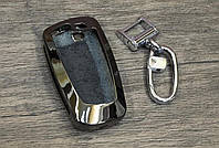 Чехол футляр алюминиевый для ключей BMW "STYLEBO YS0004" цвет Темный Хром