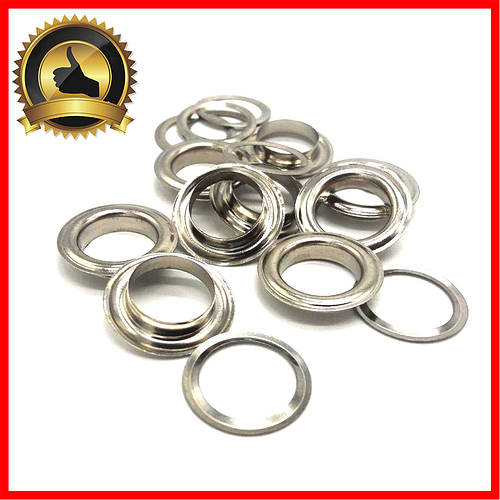 Набор люверсов 50 шт Кольца люверсы для тента кожи баннеров Люверс 14 ...