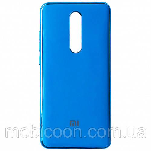 Накладка Soft GLASS для Xiaomi Mi 9T blue
