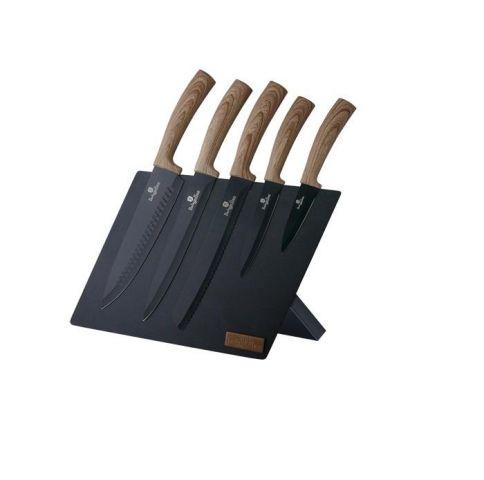 Набір ножів BERLINGER HAUS Ebony Maple Collection 6 пр Колір світло-коричневий 2521BH