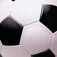 Серветки стиль "Футбол", 16 шт, 33 см, Салфетки "Футбол" 1502-3172