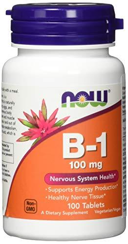Вітамін В1 (тіамін) 100 мг 100 капс Now Foods USA