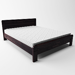 Ліжко дерев'яне Орландо односпальне (масив ясеня)