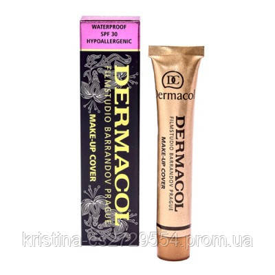Тональний крем DERMACOL Make-Up Cover (Копія) дермакол мейк ап