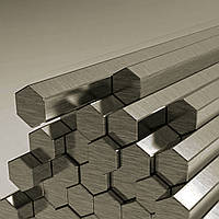 Шестигранник стальной калиброванный № 12 мм ст. 20, 35, 45, 40Х длина от 3 до 6 м