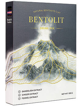 Bentolit — Розчинний напій для схуднення з вулканічною глиною (Бентоліт)