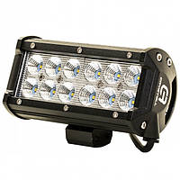 Фара автомобильная 12 LED 5D-36W-SPOT (Black) | Led фара на крышу