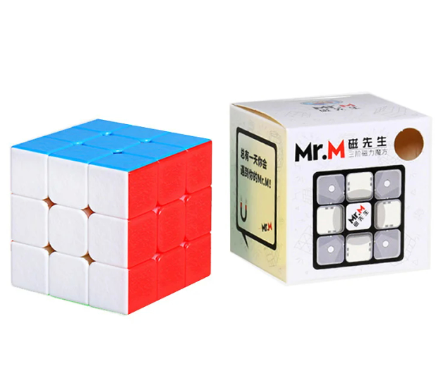 ShengShou Mr M 3x3 stickerless | магнітний Кубик Рубіка 3х3 Містер М без наліпок