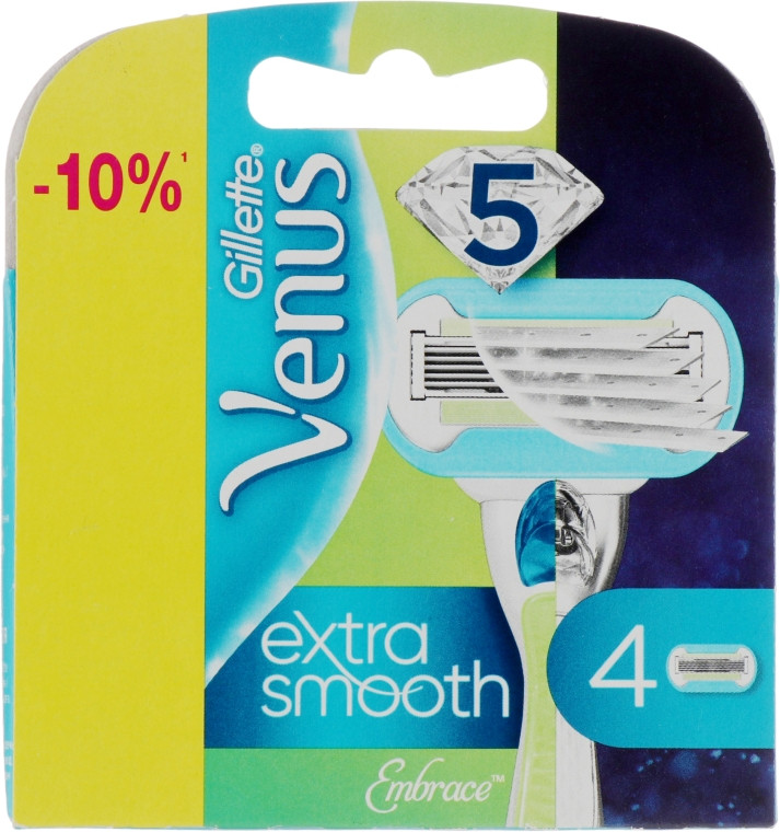 Змінні касети Gillette Venus Extra Smooth (4 шт) 01557