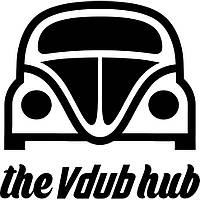 Вінілова наклейка на автомобіль - The Hub Vdub