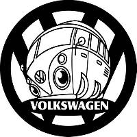 Вінілова наклейка на автомобіль - Volkswagen Transporter T1