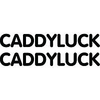 Набір вінілових наклейок на автомобіль - CADDYluck VW (2шт)