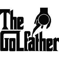 Вінілова наклейка на автомобіль - The GOLFather