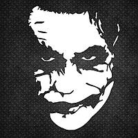 Вінілова наклейка на автомобіль - Джокер (Joker) v5