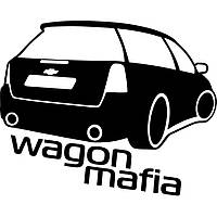 Вінілова наклейка на автомобіль - Wagon Mafia Lacetti