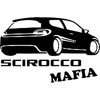 Вінілова наклейка на автомобіль - Volkswagen Scirocco Mafia