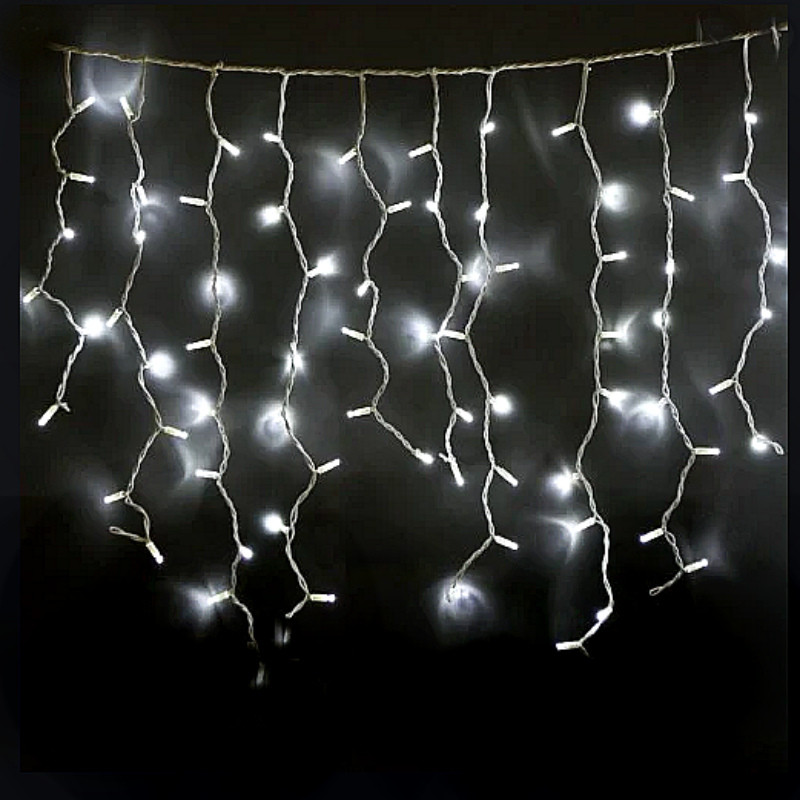 Гірлянда дощик внутрішній, бахрома силіконовий дріт, фото 1