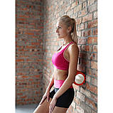 Масажний ролик для йоги фітнесу і пілатесу валик ролер для розслаблення і відновлення м'язів, фото 5