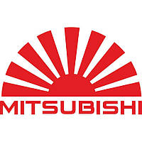 JDM наклейка на автомобіль - Японський прапор Mitsubishi