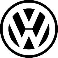 Вінілова наклейка на автомобіль - Логотип Volkswagen