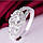 Посеребрённое кольцо с фианитами сердце Ады, 18 р., фото 3
