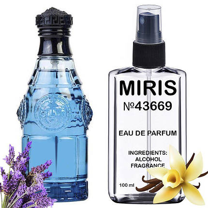Парфуми MIRIS No43669 (аромат схожий на Versace Blue Jeans) Чоловічі 100 ml, фото 2