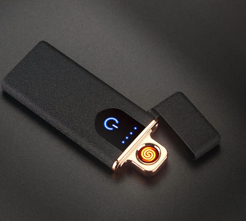 Спіральна сэнсорная електро запальничка Lighter №1190
