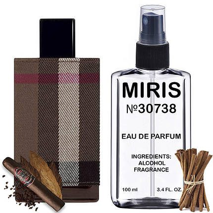 Духи MIRIS №30738 (аромат схожий на Burberry London For Men) Чоловічі 100 ml, фото 2