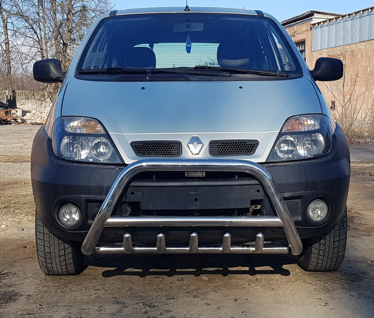 Кенгурятник на Renault Scenic RX4 (2000-2003) Рено Сценик, фото 1