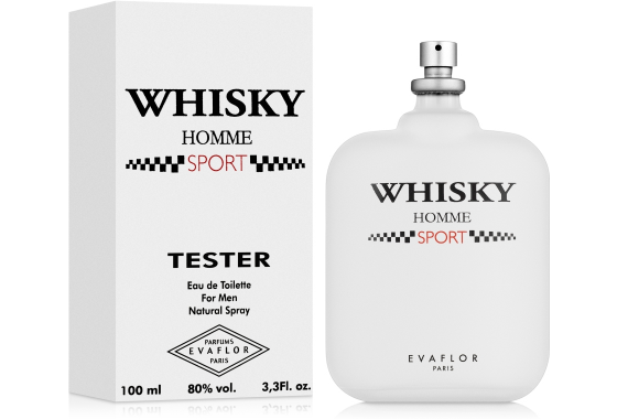 Туалетна вода чоловіча Evaflor Whisky Sport 100ml (Тестер)