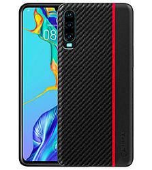 Чохол Primolux Cenmaso для Huawei P30 - Black&Red