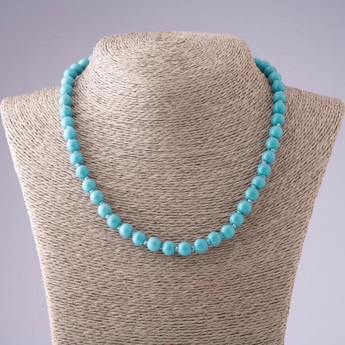 Буси з Бірюзи — 8 мм, фото 1