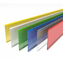 Цінникоутримувач для полиць універсальний 1250х39 мм, скотч ПІНА (1304), фото 2