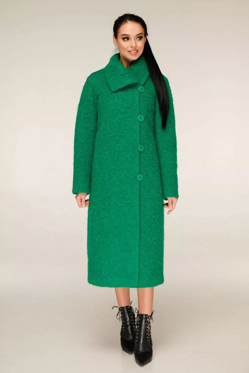 Жіноче пальто демісезонне В-1256 тон 8534, р-ри 44-54, фото 1