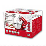 Кухонний комбайн тістоміс Royalty Line PKM-1900.7 red, фото 4