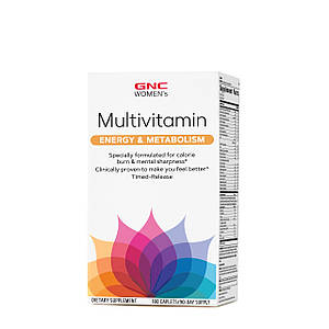 Вітаміни для жінок GNC Women's Multivitamin Energy&Metabolism 180 капс.