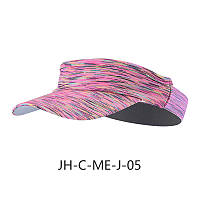 Визор / кепка повязка теннисная NORTH FLAG в виде обруча с козырьком с махровой вставкой для впитывания пота РОЗЕВЫЙ МЕЛАНЖ (JH-C-ME-J-05)