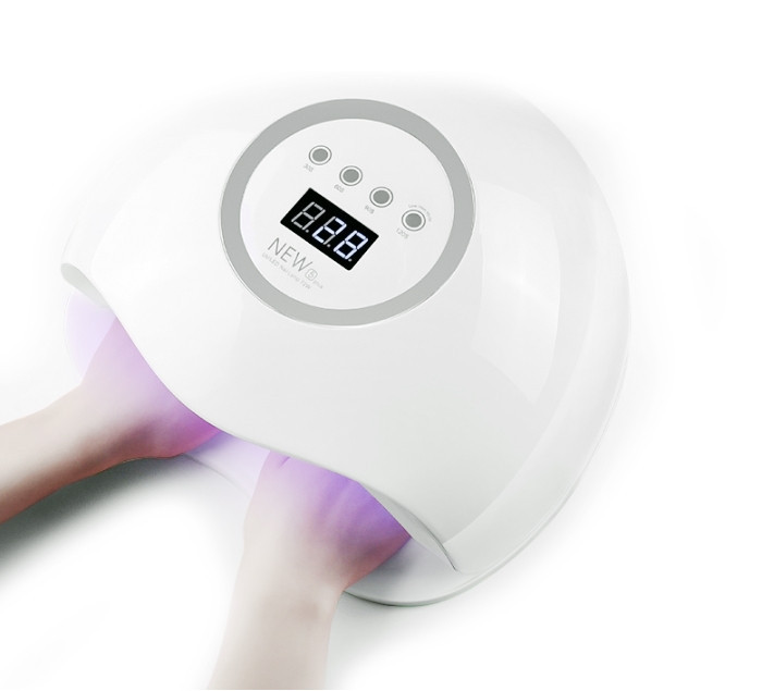 UV+LED лампа для манікюру SUN 5 PLUS для двох рук 72W, фото 1