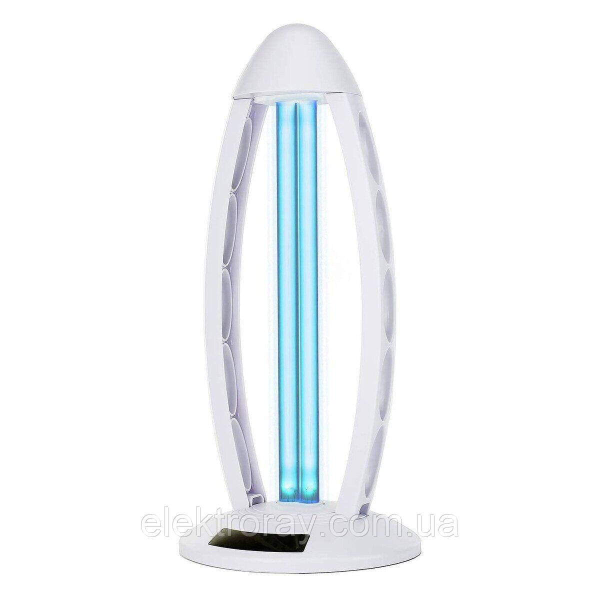 Бактерицидна ультрафіолетова лампа 38w Biom біла (з озоном) - фото 1 - id-p1264956399