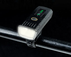 Велосипедна фара Machfally з датчиком світла й акумулятором xpg usb 250 люменів