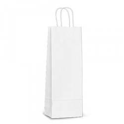 Білий крафт-пакет з витими ручками (150х90х360)